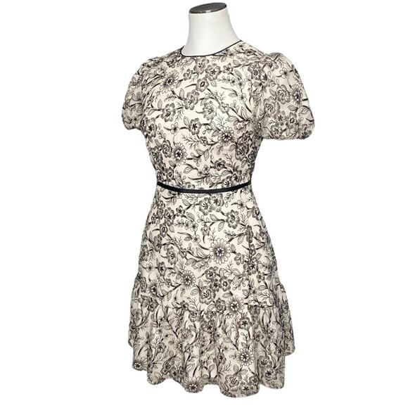 Gal Meets Glam Viola Raffia Embroidered Dress - Picture 4 of 15
